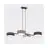 Emibig Pendelleuchte Drumz Stahl Schwarz | Geeignet für 4x E14 - Max 10W