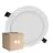Mehrfachpackung 4x Ledvance Downlight Slim Alu Weiß 16W 1600lm 90D - 830 Warmweiß | Ausschnitt 175IP44 
