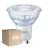 Mehrfachpackung 10x Philips MASTER Value LED-Spot GU10 PAR16 5.5W 575lm 36D - 940 Kaltweiß | Höchste Farbwiedergabe - Dimmbar - Ersatz Für 80W